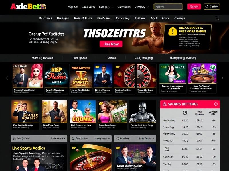 Welcome to AxieBet88 – your premier destination for online gambling. Discover competitive odds, live dealer games, and exclusive bonuses tailored for slots, poker, and sports betting enthusiasts.